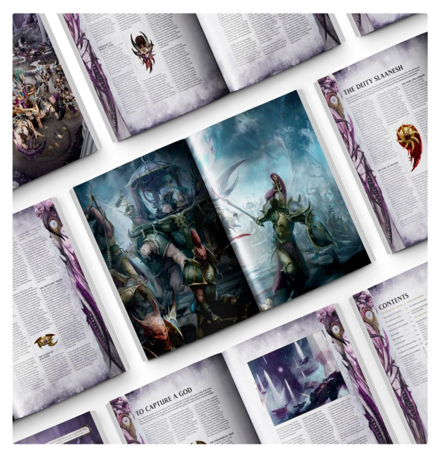 83-72GW Боевой Том. Гедонисты Слаанеш (англ.) (Battletome: Hedonites of Slaanesh (HB, Eng))