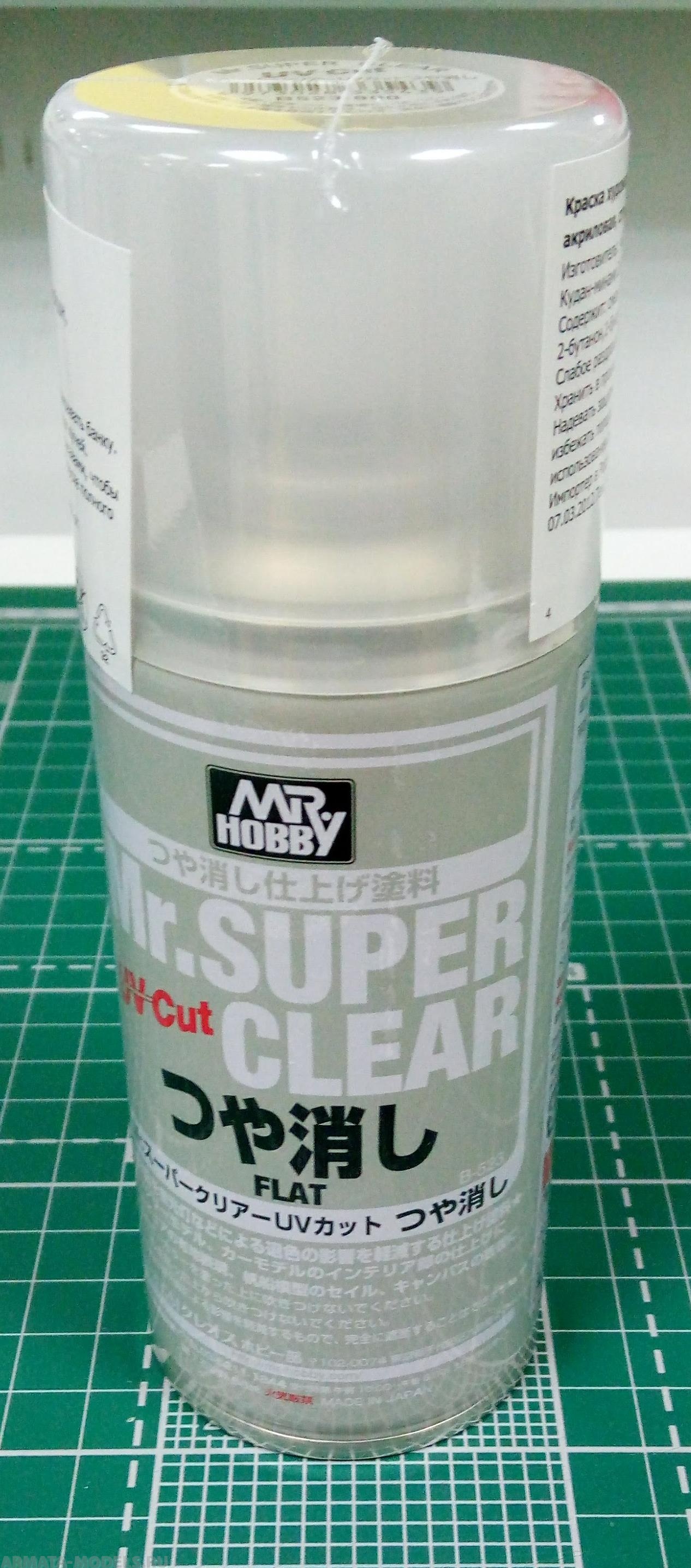 B-523 Краска художественная т.м.MR.HOBBY Mr.SUPER CLEAR UV Cut 170мл