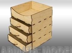 MW-RM-03 Рабочее место моделиста. Пенал