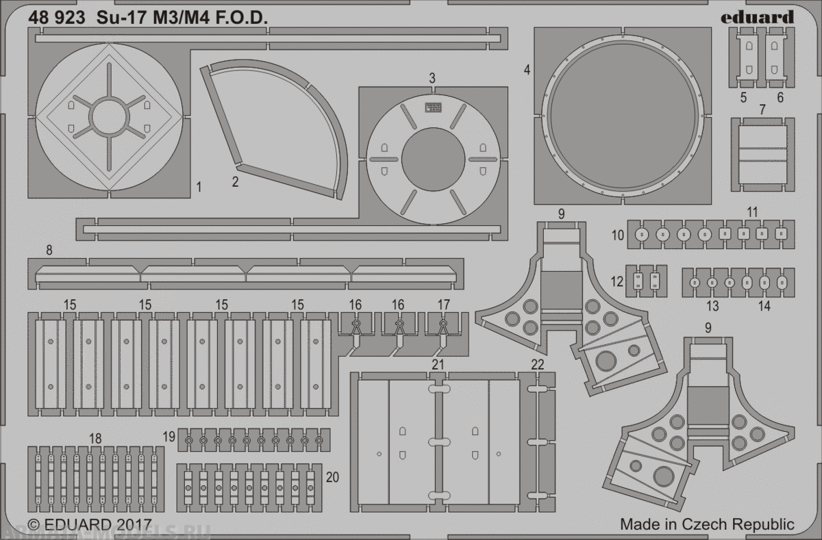 48923ED Su-17 M3/M4 F.O.D.  1/48