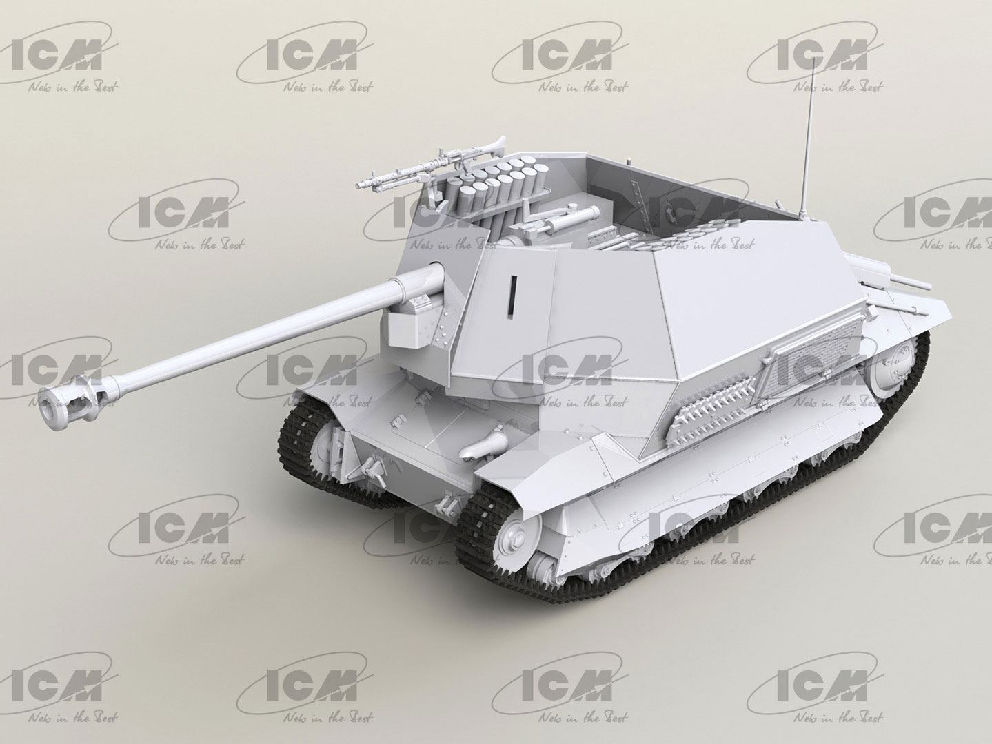 35339 Германская противотанковая САУ IIМВ Marder I на базе FCM 36 ICM