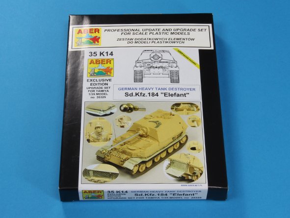 ABR-35-K14  Дополнения для  Sd,Kfz. 184  „ELEFANT” для Tamiya 1/35