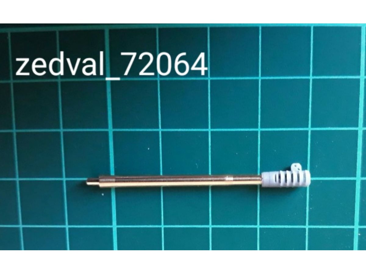 72064 122 мм ствол Д-30 для Т-34-122 с дульным тормозом