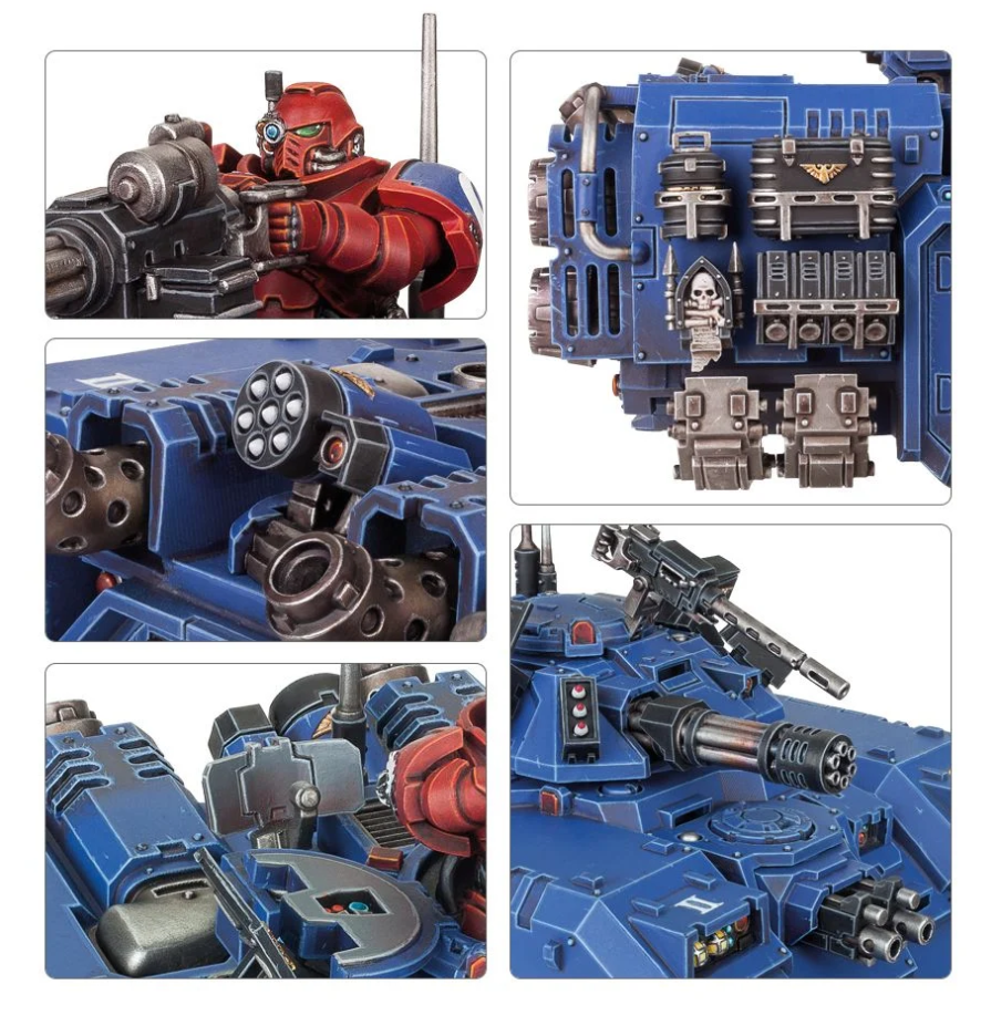 48-78GW Набор Космодесант. Танк Примарисов Репульсор (Space Marines Primaris Repulsor)