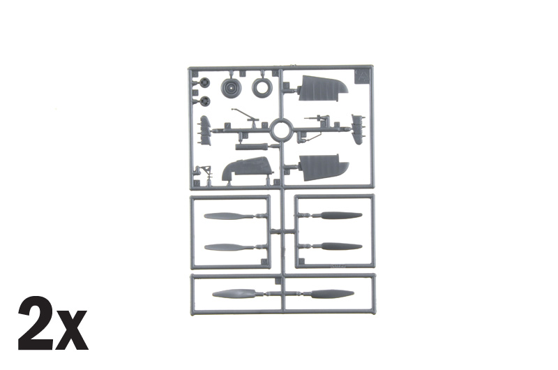 2838ИТ Самолет HURRICANE MK 1 ACES Italeri
