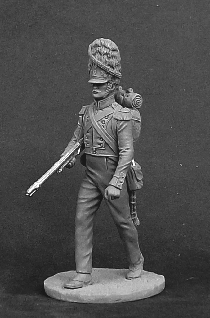 CHM-54276. Гренадер линейных пехотных полков, Герцогство Варшавское, 1810-14 гг. 54 мм. Материал - смола. Chronos Miniatures