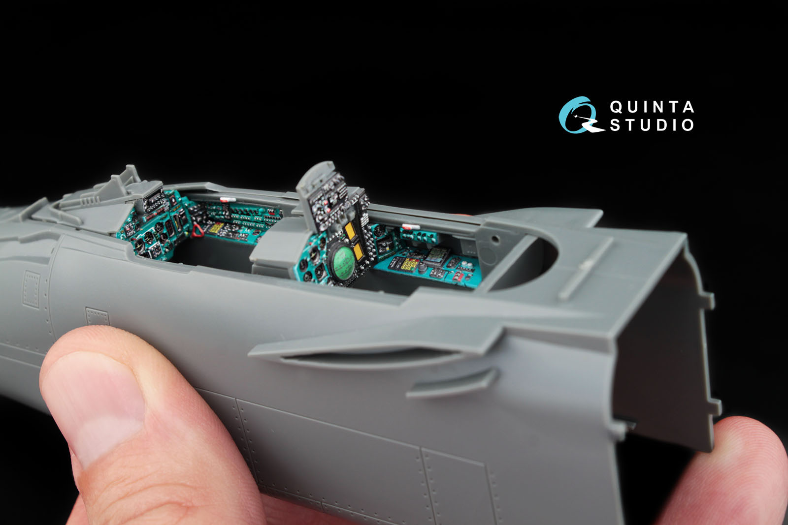 QD48027 1:48 3D Декаль интерьера кабины  МиГ-31Б (для модели AMK)