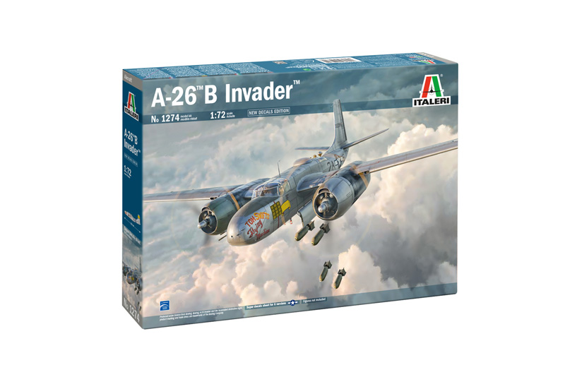 1274ИТ Самолет A-26 A/B Invader Italeri