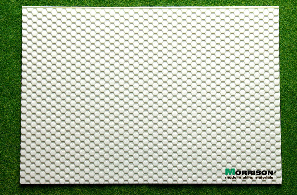 041tsh035 Объёмная текстура черепицы Шинглас   М1:35. (Лист А4- 19см.х28см.)