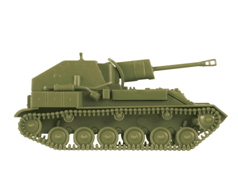 6239 Советская самоходная артиллерийскаяустановка су-76м 1/100 Звезда