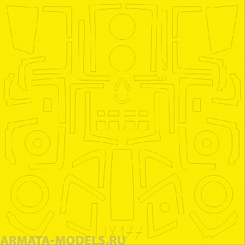 JX177ED  Окрасочная маска OV-10D 1/32