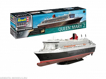 05199RE Океанский лайнер Queen Mary 2 PLATINUM Edition