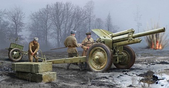 02343 122-мм гаубица образца 1938 года М-30 ранний выпуск