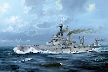 05330 Корабль  HMS Dreadnought 1918