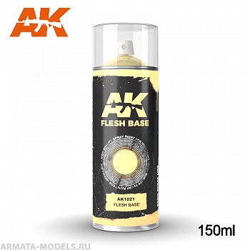 AK1021 Грунтовка под телесный цвет Flesh Base - Spray 150ml