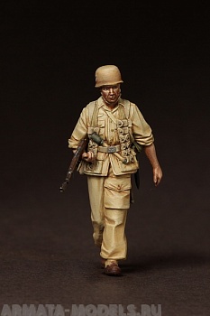 35124SOGA Fallschirmjager- Brigade Ramcke. El Alamein, August 1942.