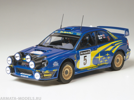 24250 Impreza WCR 2001 Great Britain Tamiya