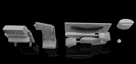 AM4847 Набор для конверсии Ми-24РХР, 1/48 (Только для участников предзаказа Ми-24) Arma Models