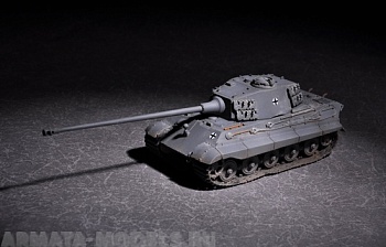 07160P Танк  Немецкий  Кингтигр с башней Хеншель и 105мм пушкой kWh L/65