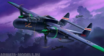 04887N Самолет Истребитель P-61B Black Widow