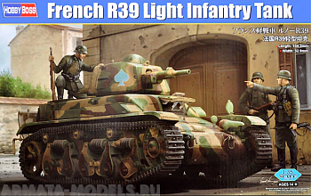 83893 Танк French R39 Light Infantry Tank (Hobby Boss) 1/35