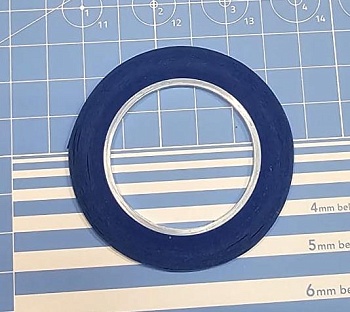 63133J Маскировочная лента, бумага,  2,5 мм х 18 м