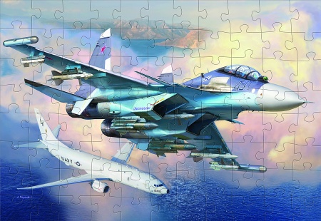 55010 Пазлы &amp;amp;amp;quot;Российский истребитель &amp;amp;amp;quot;Су-30СМ&amp;amp;amp;quot; (7314)