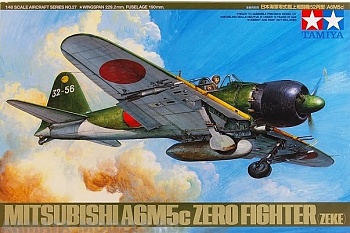 61027 Истребитель A6M5с TYPE 52 ZERO (ZEKE) 7 фигур.