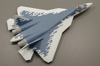 AM72113 Маска окрасочная для Су-57 (Старый) Пиксельный камуфляж Звезда 1/72