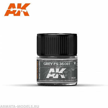 RC243 Краска Real Colors Grey FS 36081 10ml