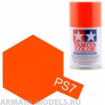 86007T Краска для поликарбоната PS-7 Orange