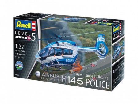 04980 Полицейский вертолет H145 Revell