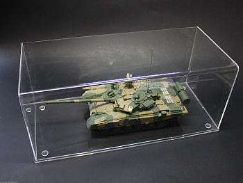 AM35666 Бокс акриловый для танков в масштабе 1/35 на пластиковом основании