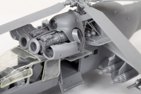 7273ПН Советский ударный вертолёт Ми-24А Звезда