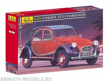 80766 Автомобиль  CITROEN 2CV CHARLESTON (1:24)