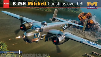 01E037HK B-25H Mitchell Gunships over CBI