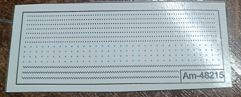AM48215 Декаль объемная для имитации заклепки ( Не для свободной продажи )