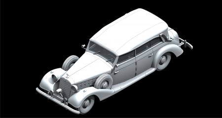 35534 Typ 770K Tourenwagen с раскрытым тентом, Автомобиль Германского руководства ІІ МВ ICM