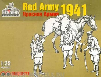Набор фигурок MQ 35031 Красная Армия 1941