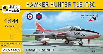 MKM14482 Самолет Hunter T.8 'Namorni cvicny letoun' (MARK I Models) 1/144
