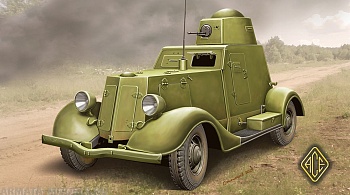 48109ACE автомобиль BA-20 Light armored car поздний 1/48