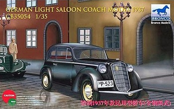CB35054  Автомобиль German Light Saloon coach 1937 (Bronco Models) 1/35