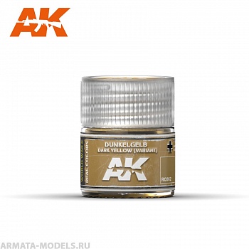 RC062 Краска Real Colors Dunkelgelb Dark Yellow (Variant) 10ml