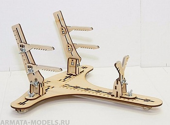 Стапель авиационный для моделей самолётов (бипланы)