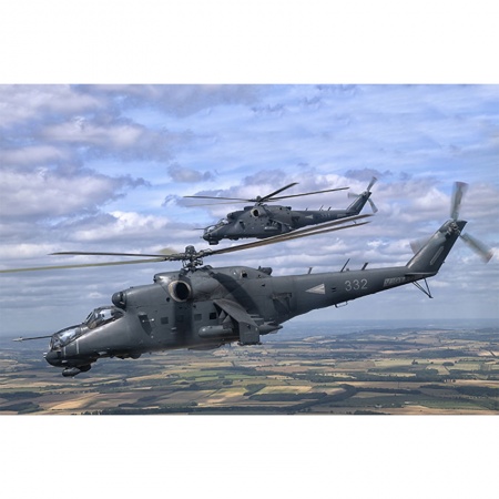 05829P Вертолет Mi-24P Hind-F Trumpeter