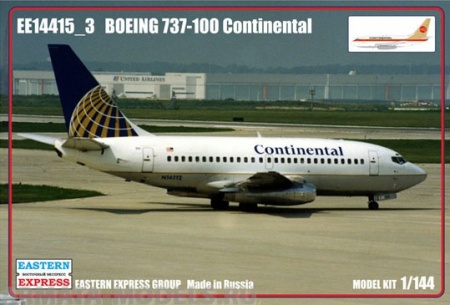 ЕЕ14415_3 Авиалайнер Б-731 Continental Восточный экспресс