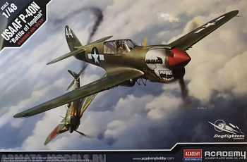12341  Игрушка  авиация  USAAF P-40N "Battle of Imphal"
