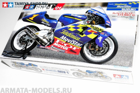 14089 Telefonica MoviStar SUZUKI RGV-Г `01 Tamiya