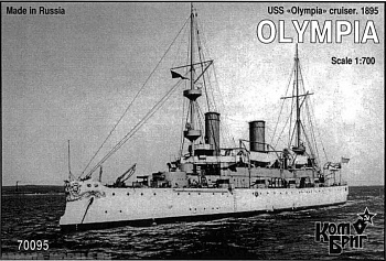 KB70095PE USS Olympia Cruiser, 1895