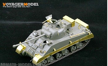 PE35149 Набор фототравления для 1/35 WWII Skirts for Sherman VC Firefly (For TASCA 35009)